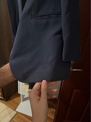 50 Beden lacivert Renk KIĞILI erkek ceket