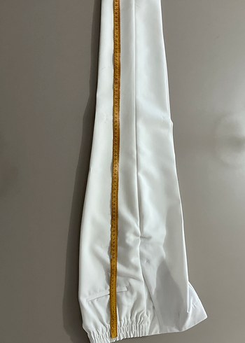 Zara Beyaz Kadın Kumaş Pantolon