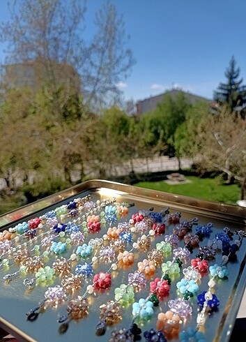 Diğer Kristal boncuklu bahar bileklik 