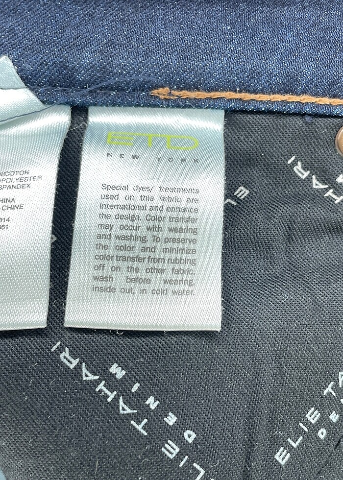 Elie Tahari Jean / Kot %70 İndirimli. - Görsel 4