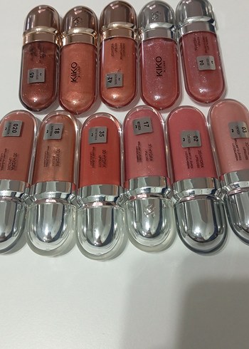 Kiko Pembe Renkli Ruj her renk mevcuttur