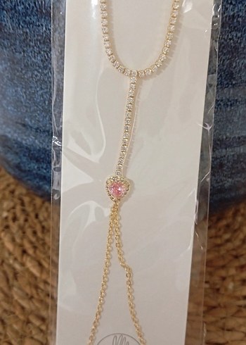 Altın Renk Zincir Detaylı Kadın El Zinciri şahmeran - Görsel 8