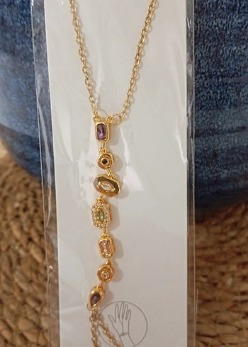 Altın Renk Zincir Detaylı Kadın El Zinciri şahmeran - Görsel 7