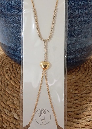 Altın Renk Zincir Detaylı Kadın El Zinciri şahmeran - Görsel 6