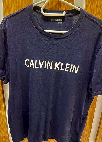 Calvin Klein Lacivert Logo Tisort
