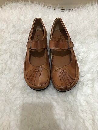 Taba renk yüksek taban dikişli sandalet
