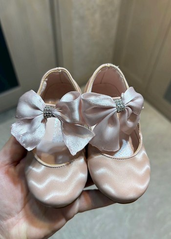 Kız bebek Pembe Fiyonklu Babet - Görsel 2