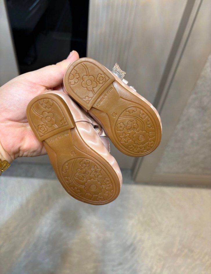 Kız bebek Pembe Fiyonklu Babet - Görsel 4