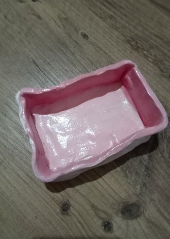 el yapımı seramik takı tabağı
