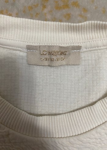 Nakış Detaylı Beyaz Kız çocuk Sweatshirt - Görsel 2