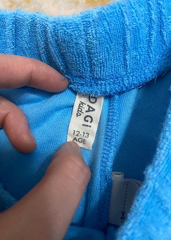 Dagi Mavi Kız Çocuk Basic Şort - Görsel 2