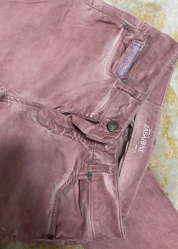 Detaylı Pembe Genç Kız Kumaş Pantolon - Görsel 3