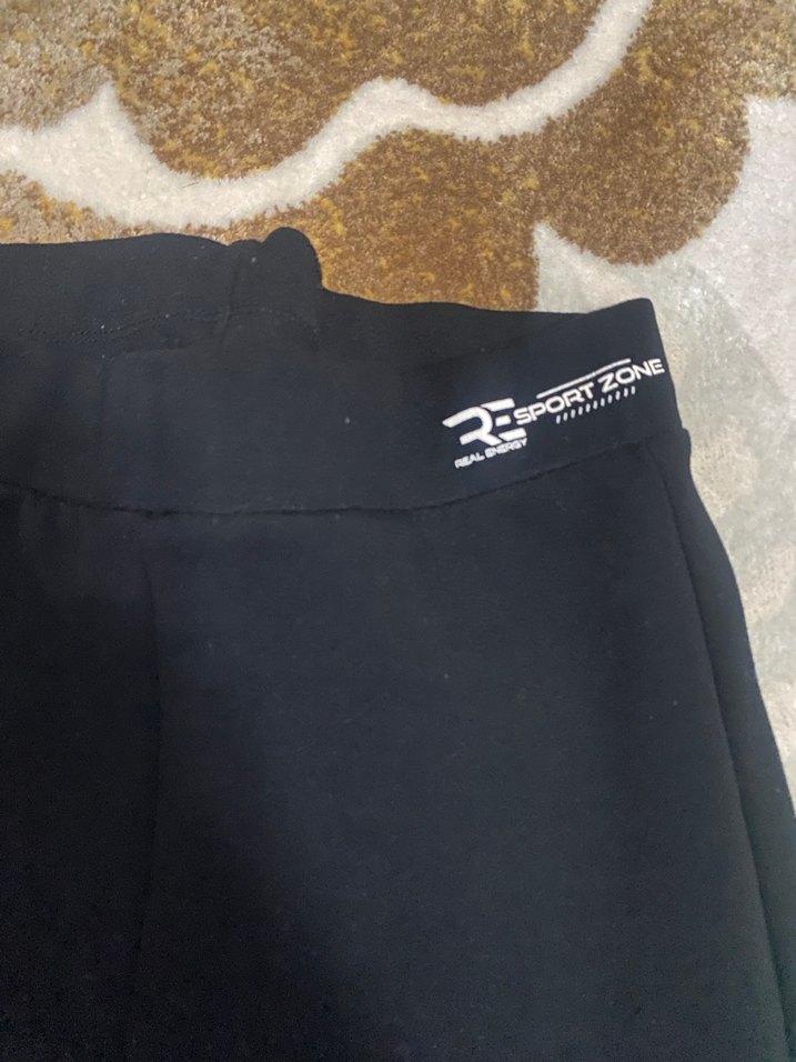 Siyah Kadın Dar Kesim İspanyol Paça Pantolon - Görsel 2