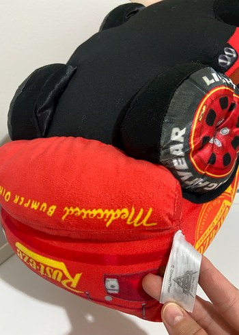 Kırmızı Oyuncak Araba Yastık - Görsel 3