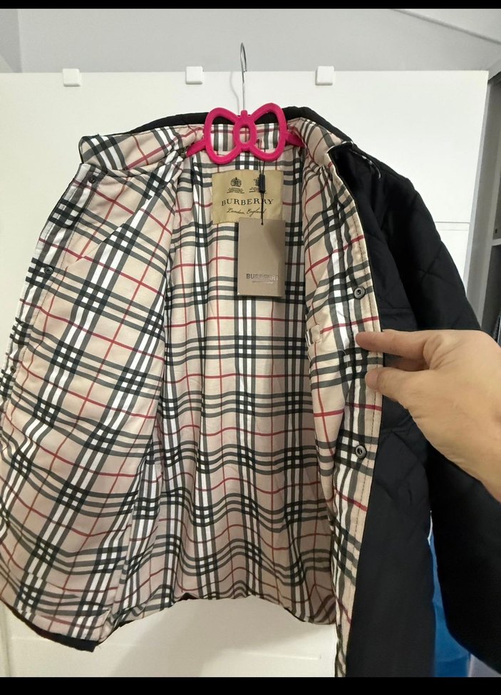 Sıfır burbery mont - Görsel 4