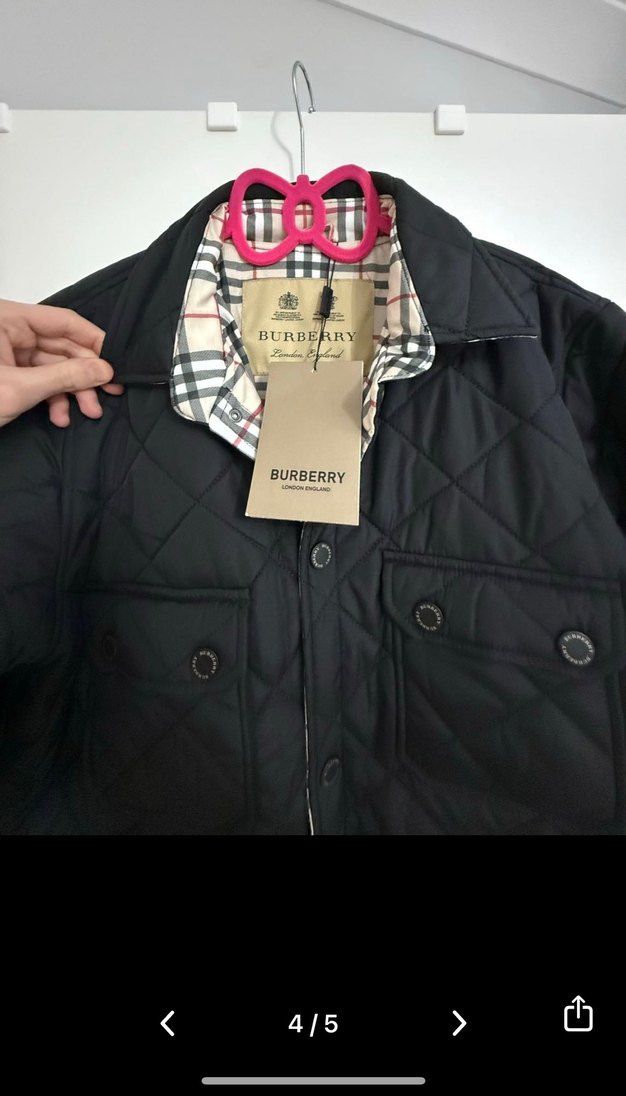 Sıfır burbery mont - Görsel 2