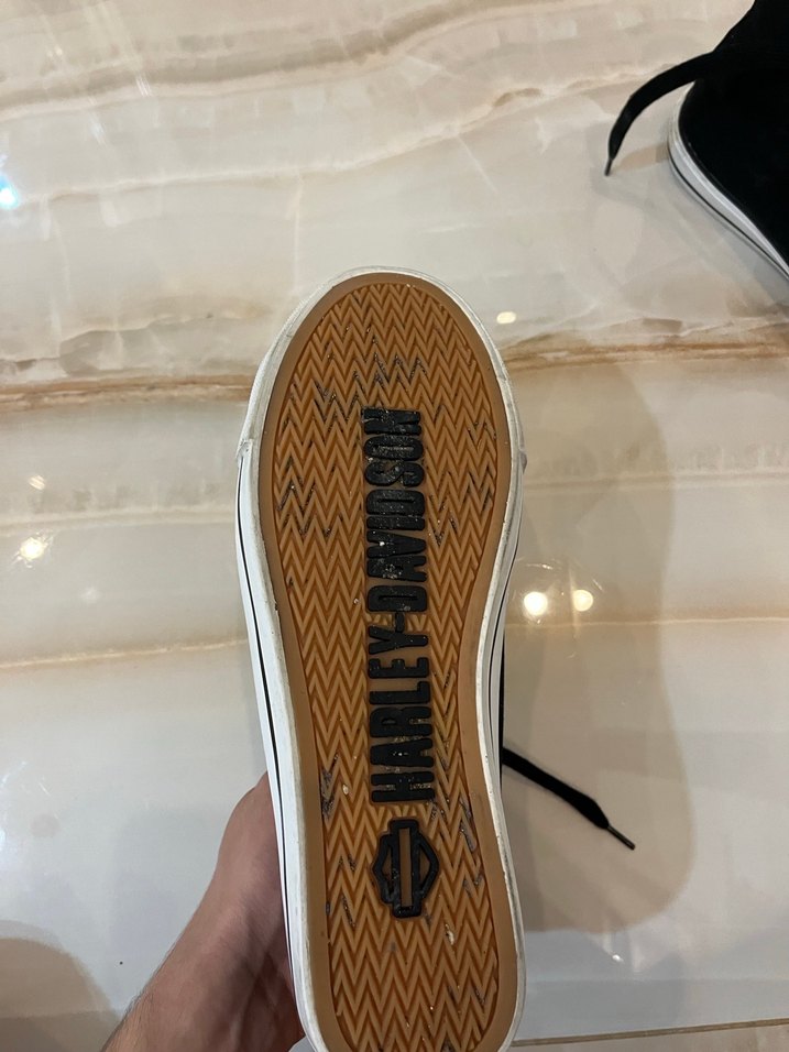 Siyah Rock Punk Tarzı Kadın Spor Ayakkabı - Görsel 3