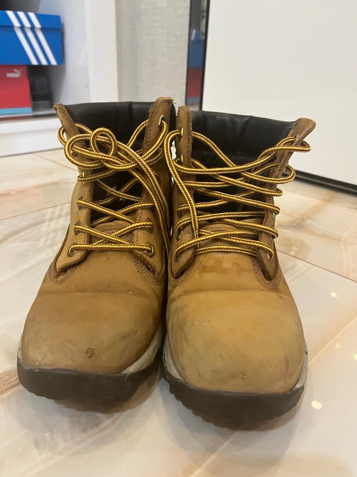 Bej erkek  Dolgu Topuklu Günlük Bot - Görsel 3