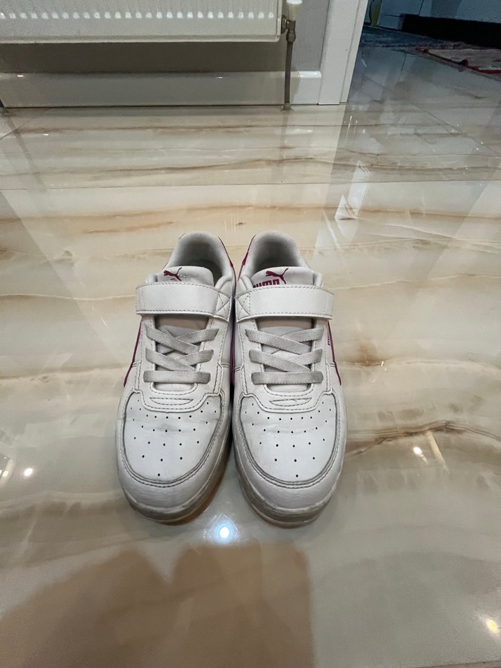 Puma Kız Çocuk Pembe Spor Ayakkabı - Görsel 2