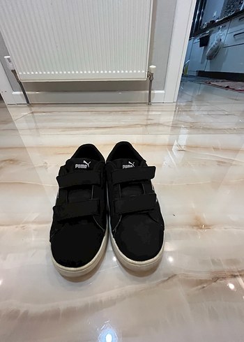 Puma Erkek Çocuk Siyah Puma Spor Ayakkabı