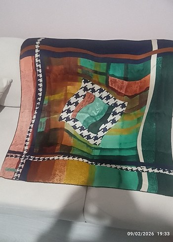 Renkli Bohem Kadın eşarp - Görsel 2