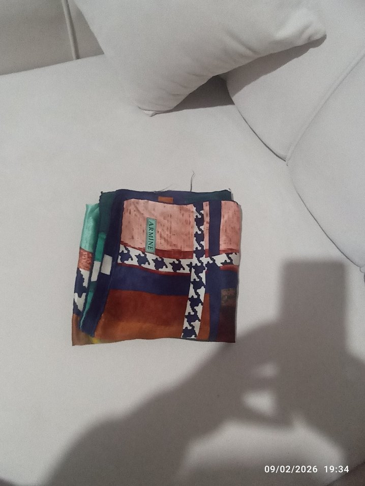 Renkli Bohem Kadın eşarp - Görsel 4