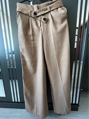 Fulla moda bol paça pantolon