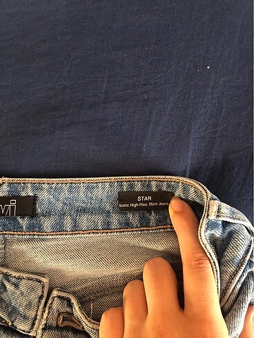 28 Beden mavi Renk Jean pantolon