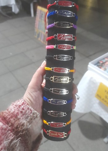 K.Ataturk imzalı makrome bileklik - Görsel 2