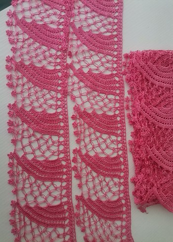Pembe Dantel El İşi Örgü