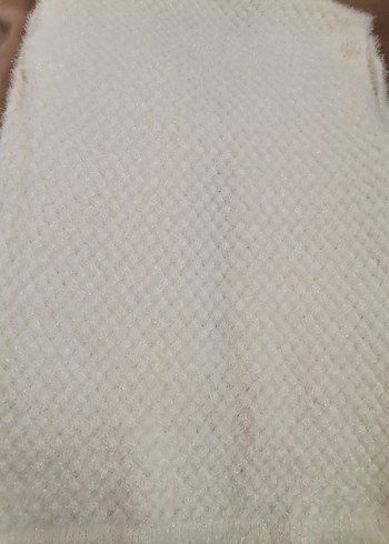 Krem rengi kadın yelek - Görsel 3