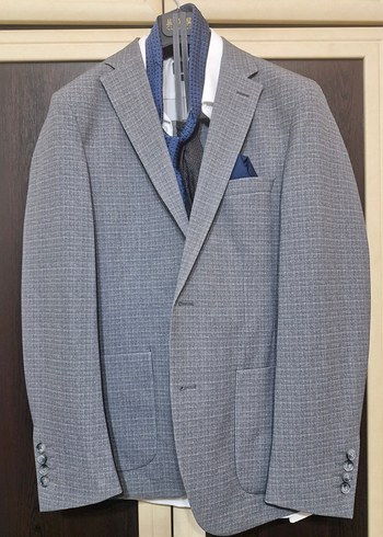 Gri Erkek Takım Elbise - Görsel 2