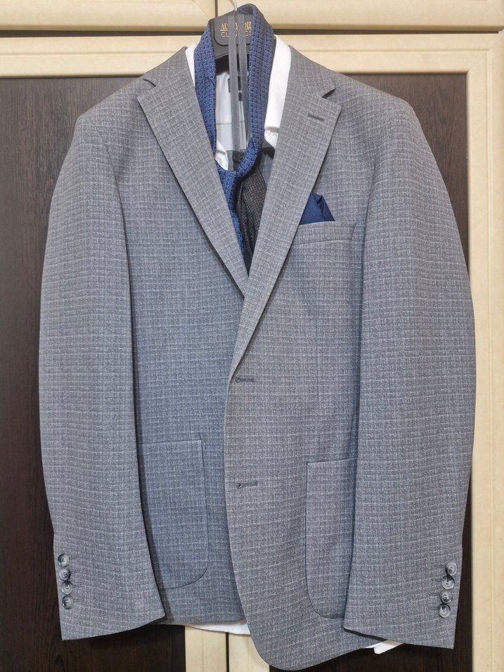 Gri Erkek Takım Elbise - Görsel 2