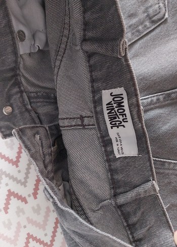 Gri Bol Pantolon - Görsel 4