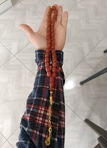 Kelle boy sıkma kehribar