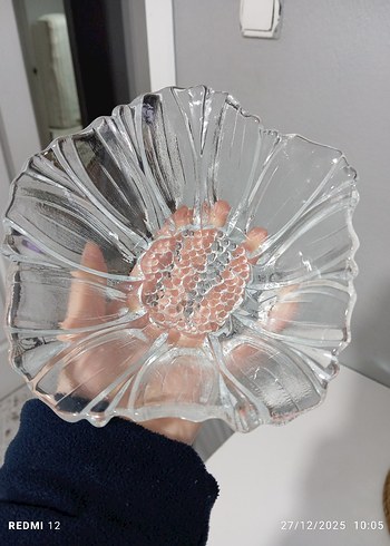 Şeffaf Cam Kase - Modern Tasarım - Görsel 2