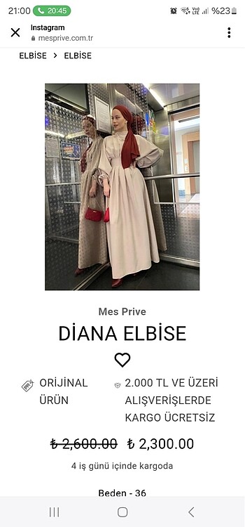 s Beden ten rengi Renk Diana elbise