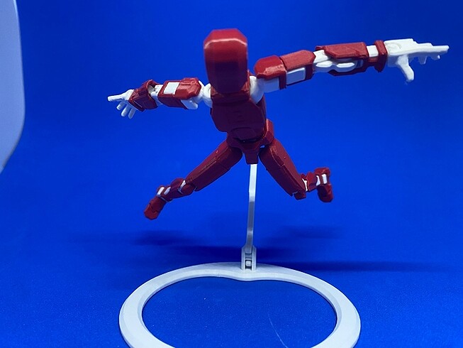  Beden Renk Standlı hareketli robot