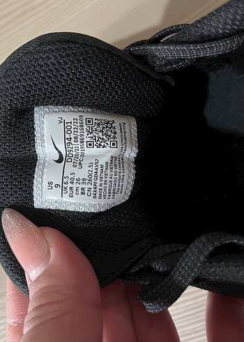 40,5 Beden siyah Renk Nike Downshifter 12