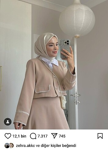 Zara Ceket etek takım 