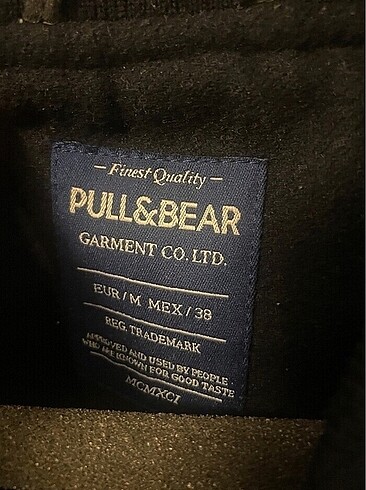 Pull and Bear Pull And Bear Yünlü Bomber Ceket