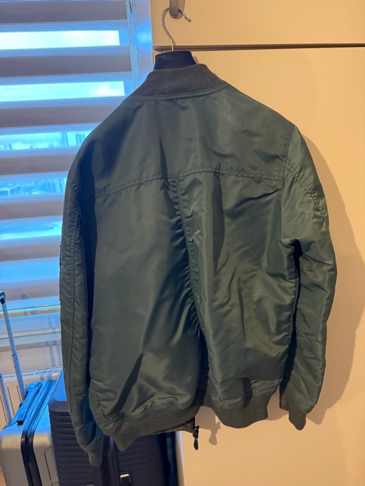 Çift Taraflı Erkek Bomber Ceket - Görsel 4
