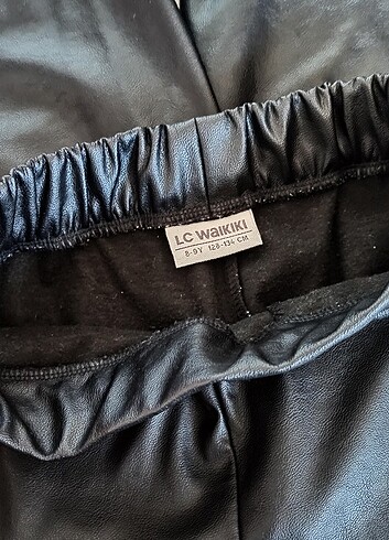 LC Waikiki LCW deri kız çocuk pantolon