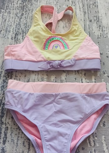 Kız Çocuk  Desenli Mayo &Bikini 8 adet
 1 adet mayo şort - Görsel 3