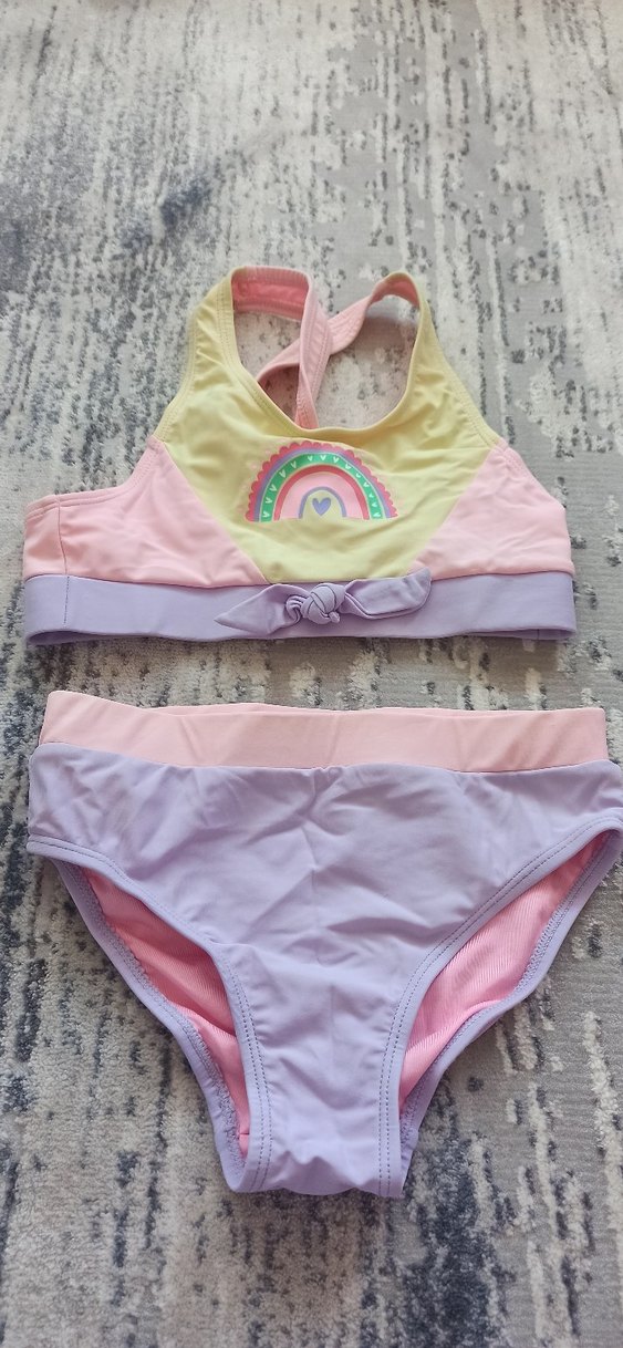 Kız Çocuk  Desenli Mayo &Bikini 8 adet
 1 adet mayo şort - Görsel 3