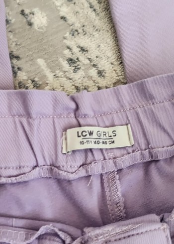Kız Çocuk Mor Pantolon 3 adet - Görsel 4