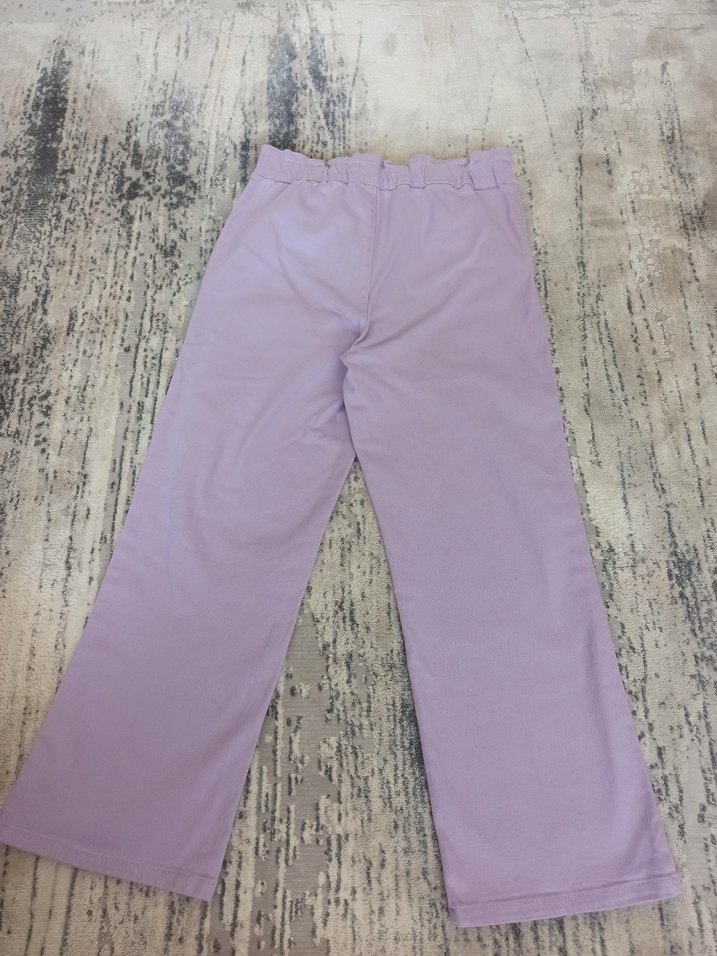 Kız Çocuk Mor Pantolon 3 adet - Görsel 3