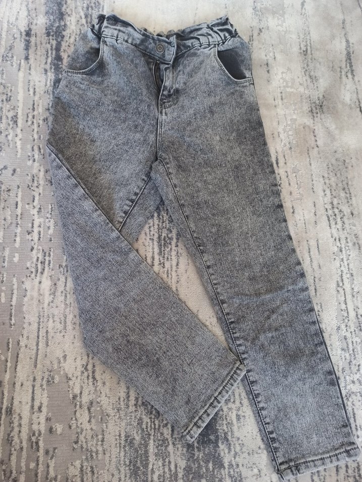 Kız Çocuk Mor Pantolon 3 adet - Görsel 5