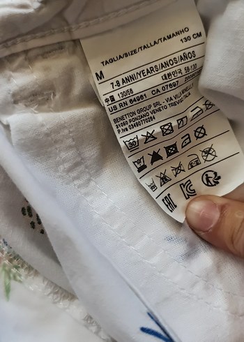 Kiz çocuk Marka şortlar 8 adet - Görsel 4