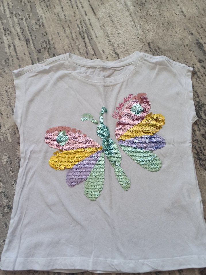 HM marka kız cocuk tişört 4 adet - Görsel 2